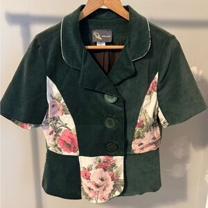 One of a Kind Upcycled Blazer Jacket by Adhesif Vancouver